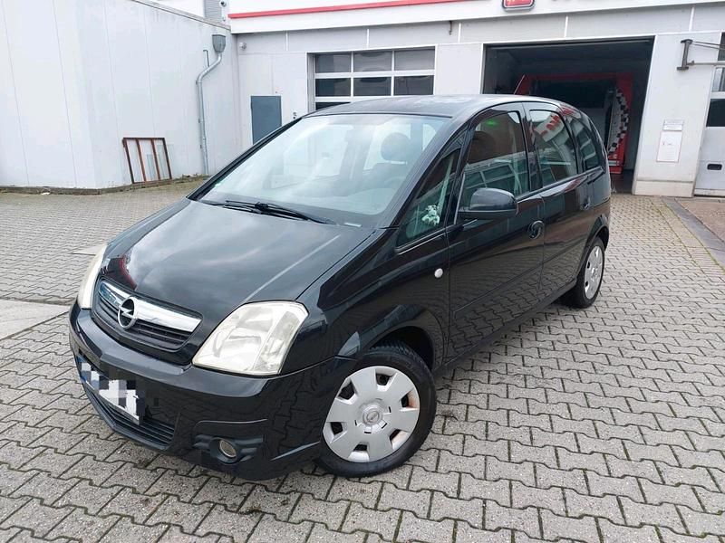 Schwarz Gebraucht 2008 Opel Meriva Van / Kleinbus | 799 € (Superpreis) - Bild 1/4