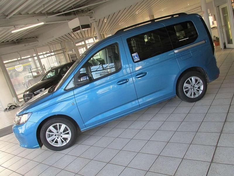Gebraucht VW Caddy Life 122 PS (89 kW) 2021 Costa azul metallic Van / Kleinbus