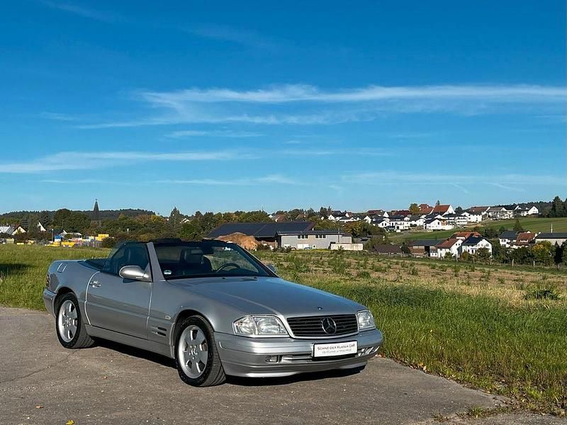 Silber Gebraucht 2000 Mercedes SL320 Cabrio | 24.999 € (Superpreis) - Bild 1/4
