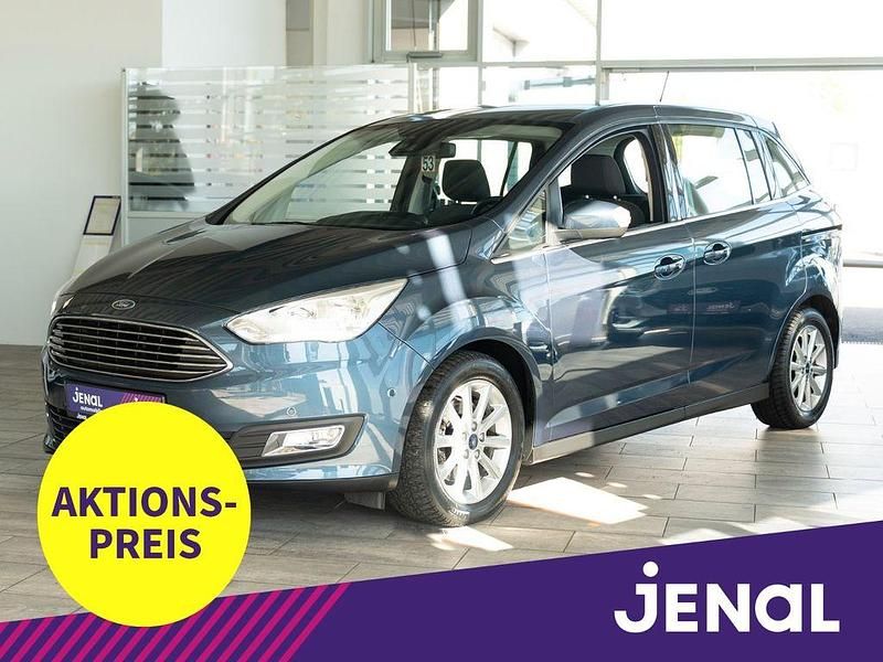 Chrome blue Gebraucht 2018 Ford Grand C-Max Titanium Van / Kleinbus | 12.980 € (Etwas zu teuer) - Bild 1/4