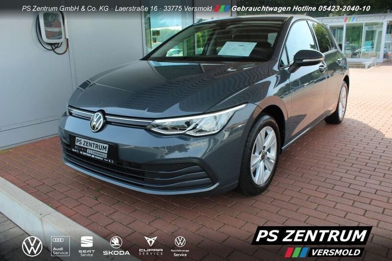 Delfingrau Gebraucht 2020 VW Golf VIII Life Limousine | 18.630 € (Fairer Preis) - Bild 1/4