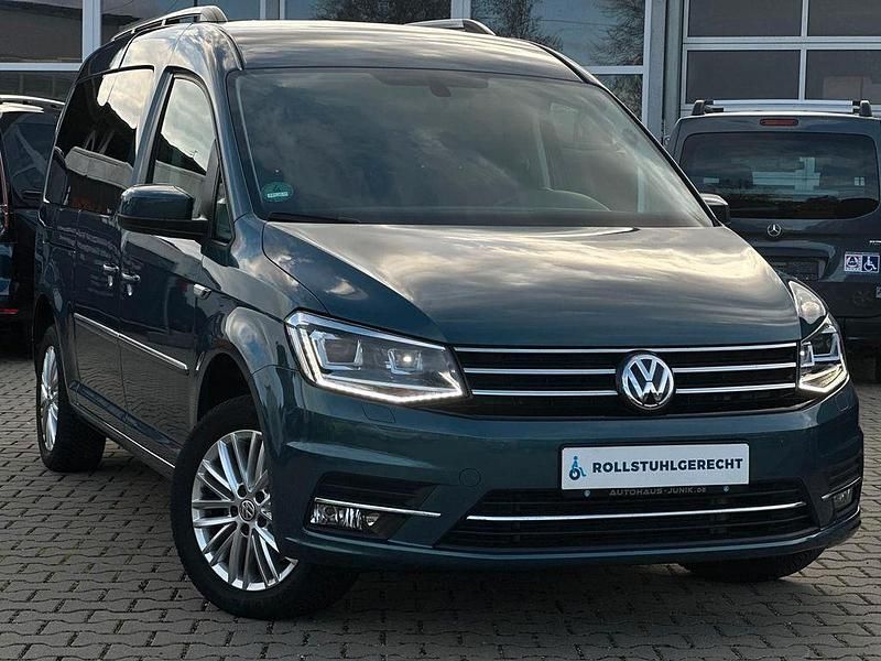 Gebraucht VW Caddy Highline 131 PS (96 kW) 2019 Grün Van / Kleinbus