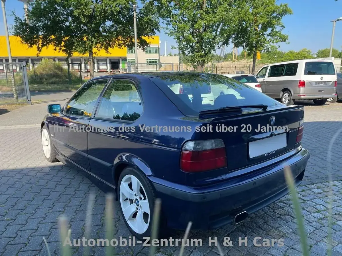 Gebraucht BMW 316 105 PS (77 kW) 2000 Montrealblau metallic Coupé