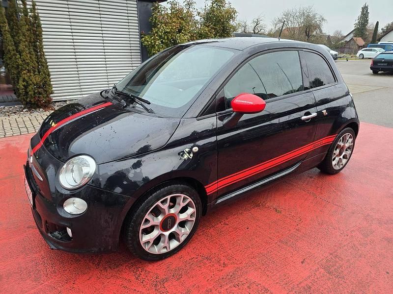 Schwarz Gebraucht 2014 Fiat 500S Abarth Kleinwagen | 6.600 € (Fairer Preis) - Bild 1/4