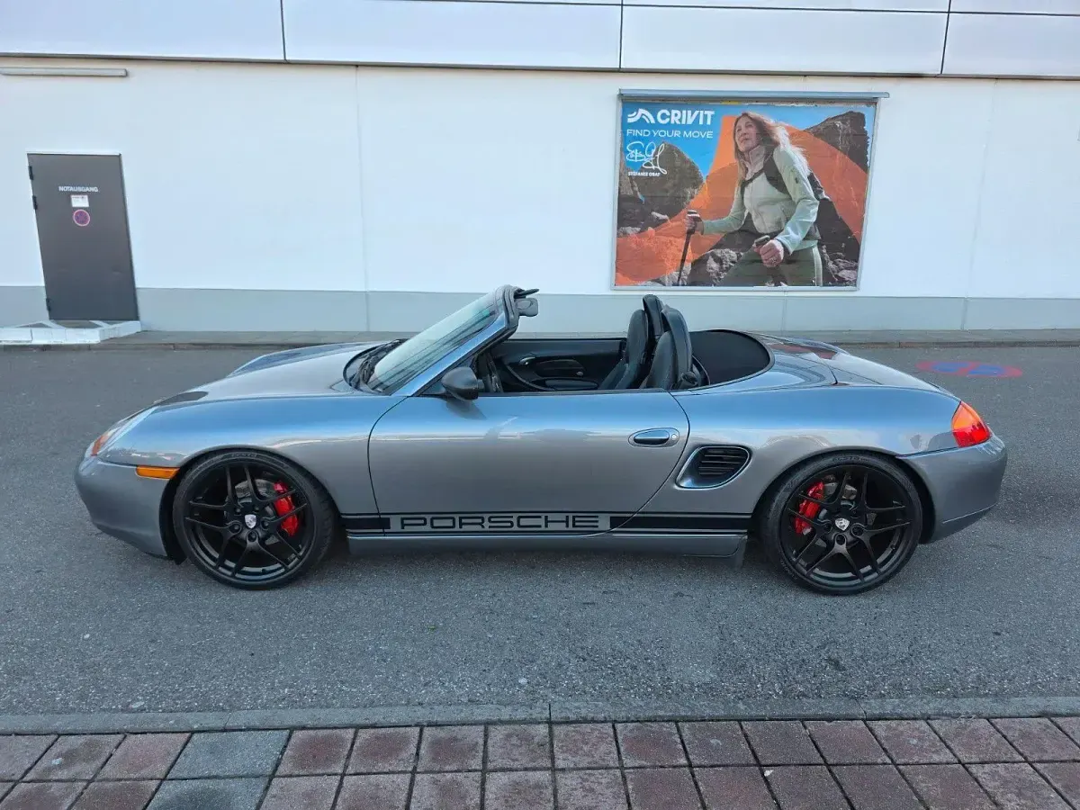Occasion Porsche Boxster 220 ch (161 kW) 2001 Gris Cabriolet