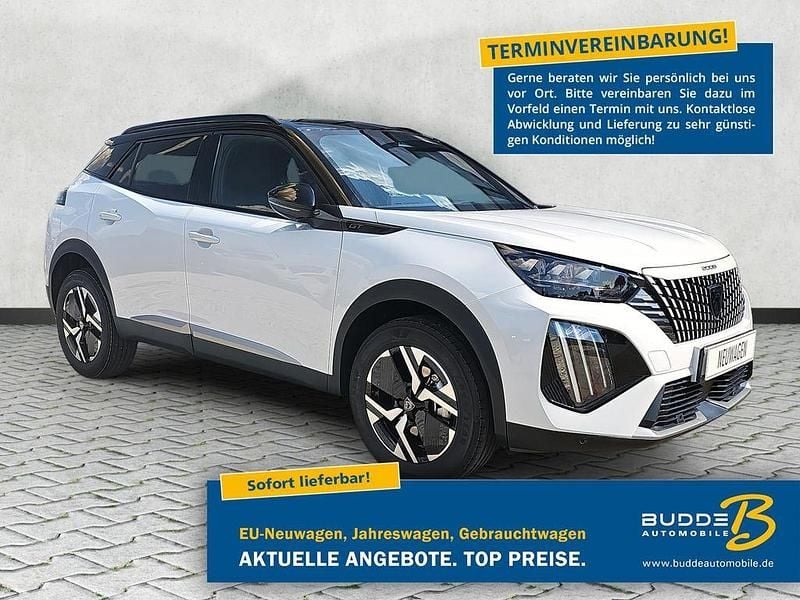 Okenitweiß metallic Neu 2025 Peugeot 2008 GT SUV | 25.980 € (Superpreis) - Bild 1/4