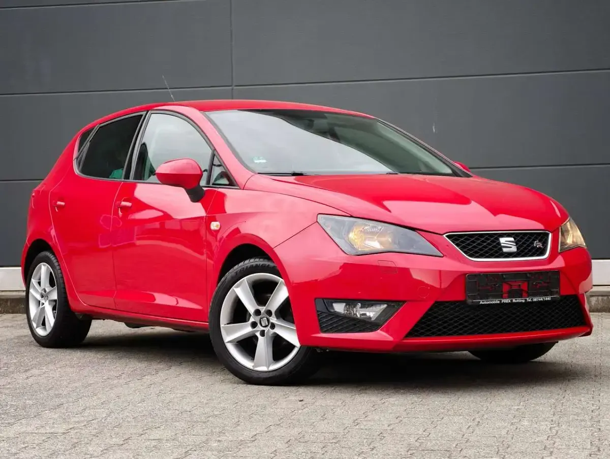 Gebraucht Seat Ibiza FR 105 PS (77 kW) 2015 "emocion" rot Kleinwagen