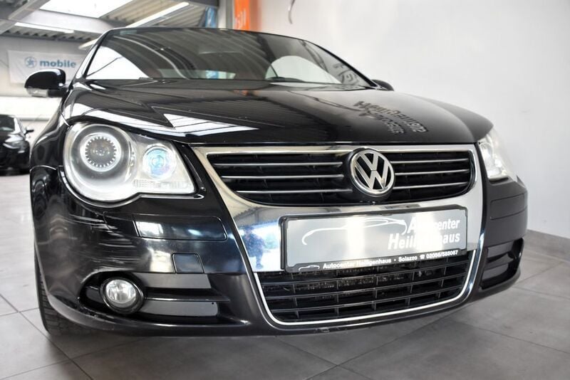 Schwarz Gebraucht 2007 VW Eos Cabrio | 2.280 € (Superpreis) - Bild 1/4
