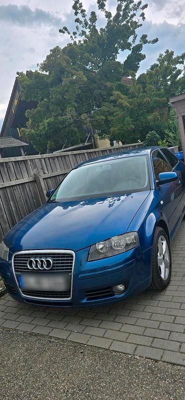 Blau Gebraucht 2007 Audi A3 Coupé | 2.599 € (Fairer Preis) - Bild 1/4