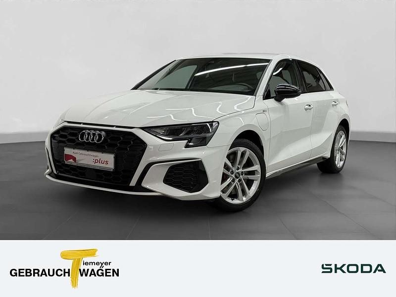 Ibisweiß Gebraucht 2022 Audi A3 e-tron S-Line Kleinwagen | 24.860 € (Fairer Preis) - Bild 1/4