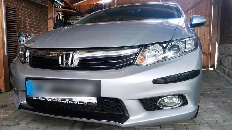Silber Gebraucht 2013 Honda Civic Limousine | 7.600 € (Fairer Preis) - Bild 1/4