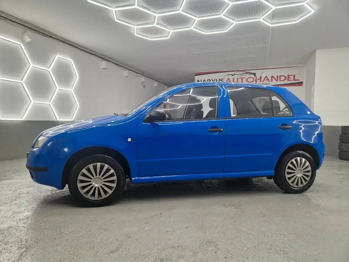 Gebraucht Skoda Fabia Exact 60 PS (44 kW) 2003 Blau Limousine