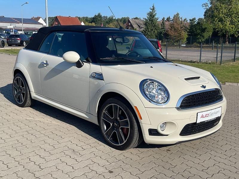 Gebraucht Mini John Cooper Works Cabriolet 211 PS (155 kW) 2010 Weiß Cabrio