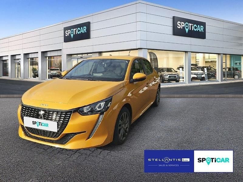 Gelb Gebraucht 2021 Peugeot 208 Active Kleinwagen | 15.989 € (Fairer Preis) - Bild 1/4