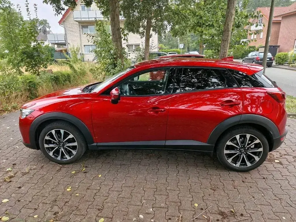 Gebraucht Mazda CX-3 121 PS (88 kW) 2021 Rot SUV