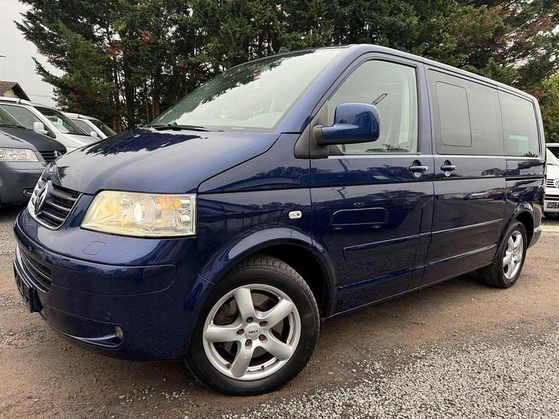 Blau Gebraucht 2007 VW T5 Highline Van | 19.999 € (Teuer) - Bild 1/4