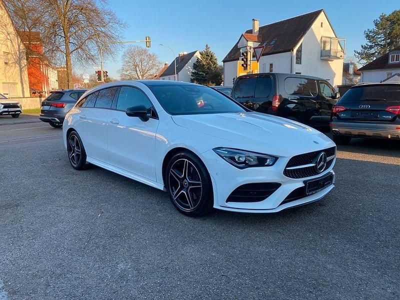 Gebraucht Mercedes CLA200 AMG 163 PS (119 kW) 2020 Weiß Limousine