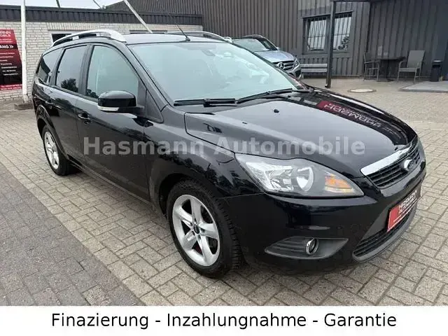 Gebraucht Ford Focus Style 101 PS (74 kW) 2010 Schwarz Limousine