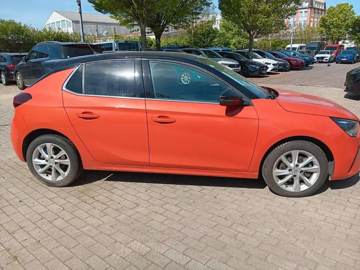 Gebraucht Opel Corsa Elegance 101 PS (74 kW) 2022 Orange Kleinwagen