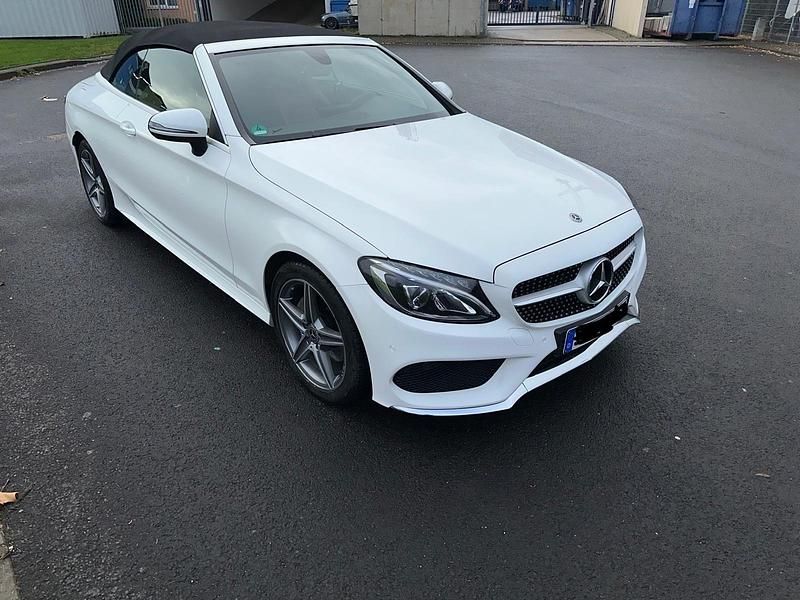 Weiß Gebraucht 2018 Mercedes C200 Cabrio | 28.999 € - Bild 1/4