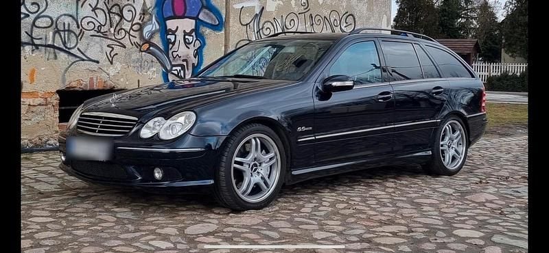 Schwarz Gebraucht 2004 Mercedes C55 AMG AMG Kombi | 19.900 € - Bild 1/4