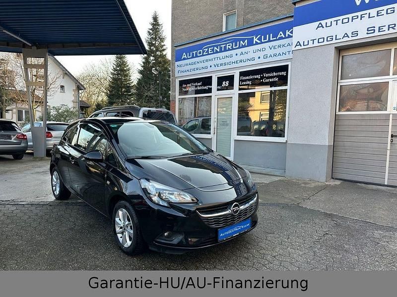 Gebraucht Opel Corsa 90 PS (66 kW) 2018 Schwarz Kleinwagen