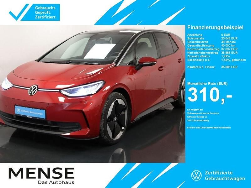 Kings red metallic Gebraucht 2023 VW ID.3 Pro Kleinwagen | 35.885 € - Bild 1/4