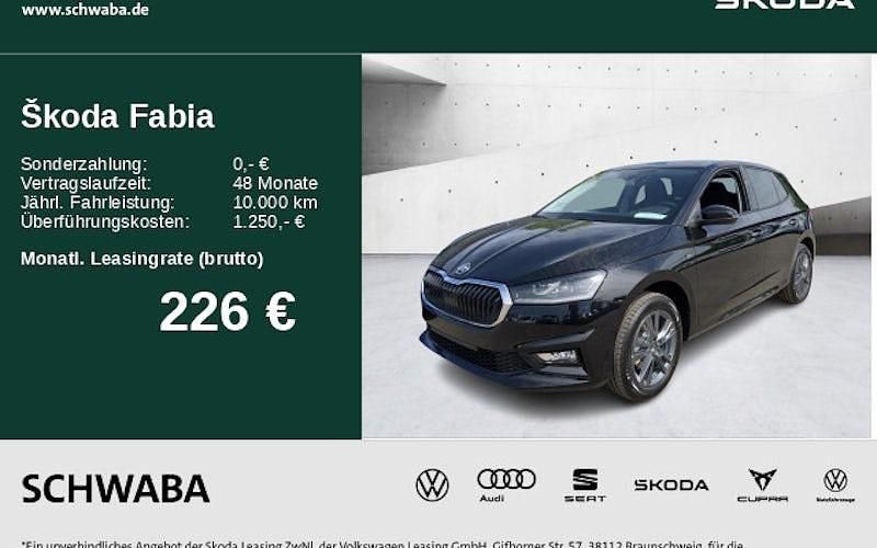Schwarz Neu 2025 Skoda Fabia Tour Limousine | 21.990 € (Fairer Preis) - Bild 1/4