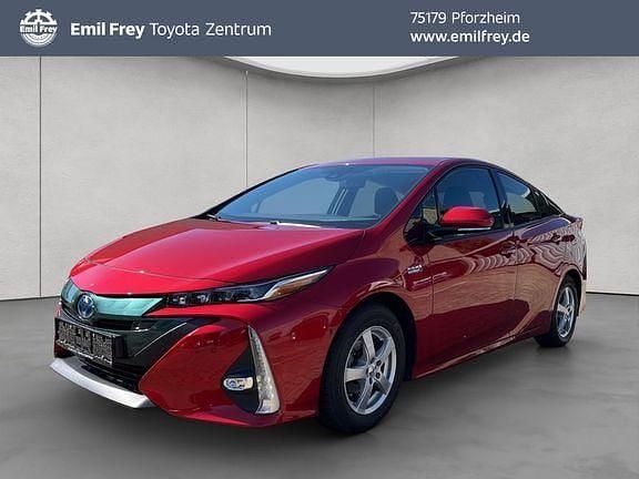 Gebraucht Toyota Prius Plus 122 PS (89 kW) 2019 Sonderfarbe granatapfelrot metallic Kleinwagen