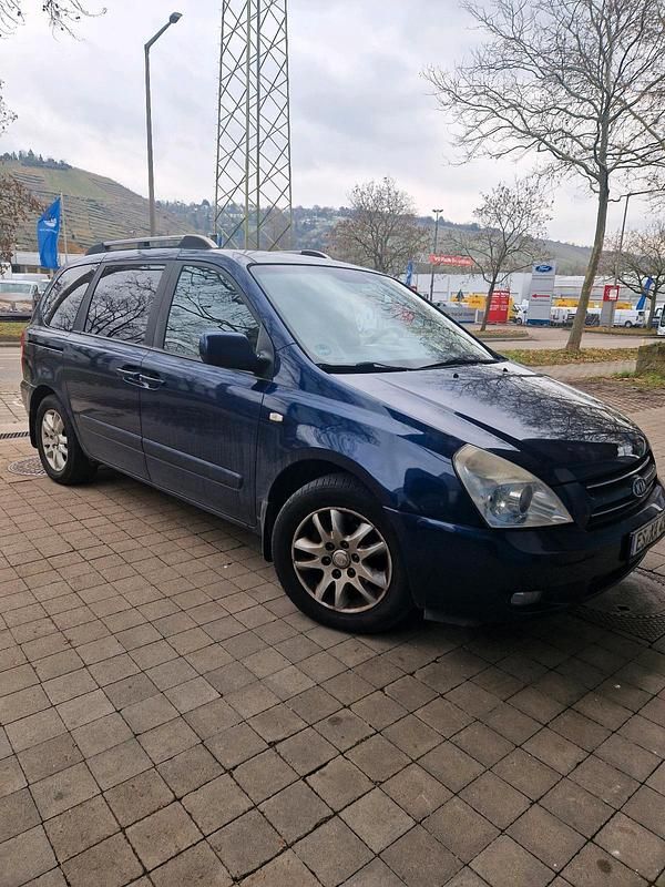 Blau Gebraucht 2007 Kia Carnival Van / Kleinbus | 3.800 € (Teuer) - Bild 1/4
