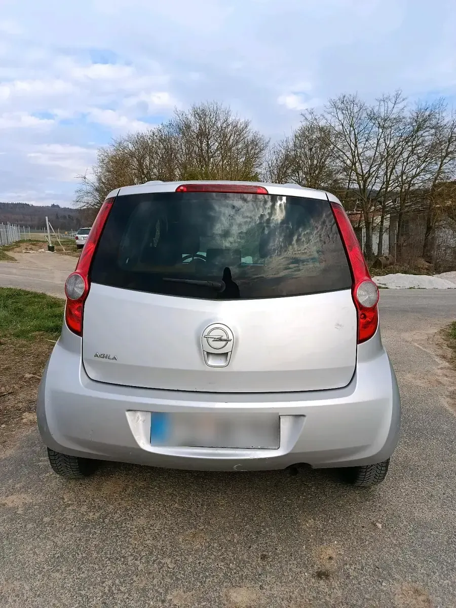 Gebraucht Opel Agila 2008 Silber Kleinwagen