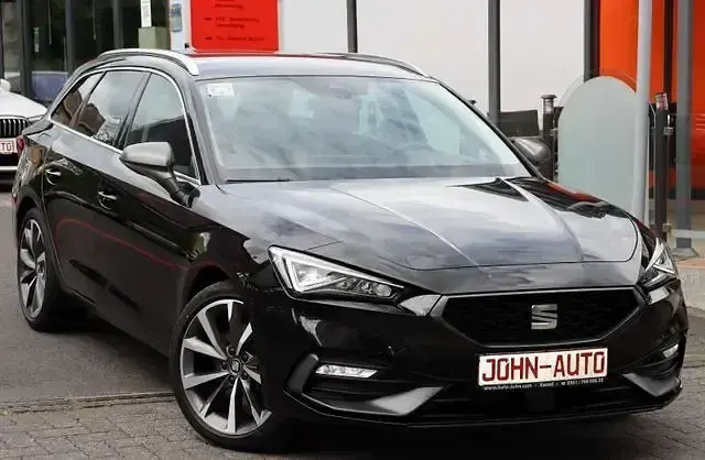 Gebraucht Seat Leon FR 150 PS (110 kW) 2022 Mitternachtsschwarz (metallic) Kombi
