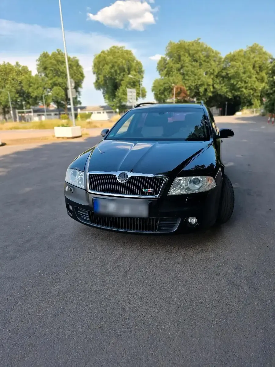 Gebraucht Skoda Octavia vRS 170 PS (125 kW) 2008 Schwarz Kombi
