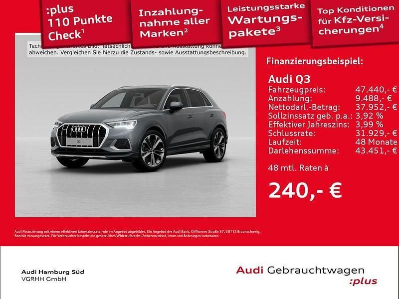 G3 nanograu metallic Gebraucht 2024 Audi Q3 S-Line SUV | 47.440 € (Etwas zu teuer) - Bild 1/3