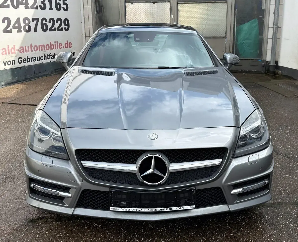 Gebraucht Mercedes SLK250 Sport 204 PS (150 kW) 2013 Grau Cabrio