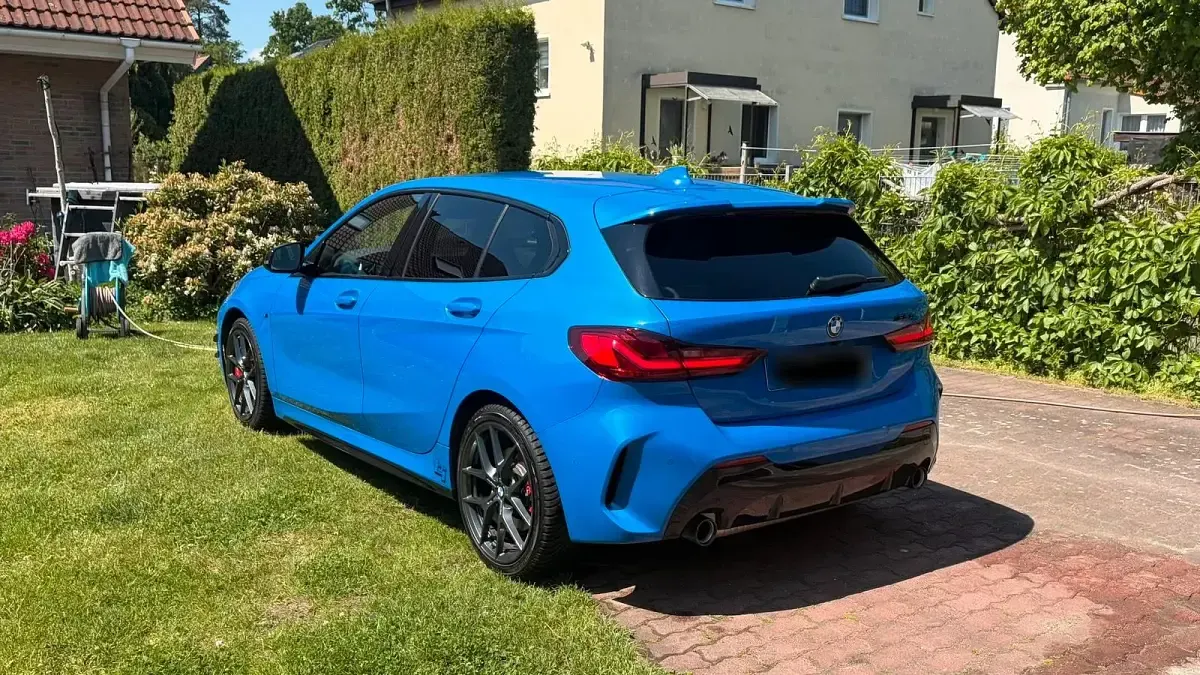 Gebraucht BMW 128 Performance 265 PS (194 kW) 2022 Blau Kleinwagen