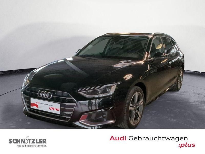 Mythosschwarz metallic Gebraucht 2024 Audi A4 Advanced Plus Kombi | 35.980 € (Teuer) - Bild 1/4