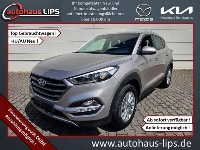 White sand metallic Gebraucht 2017 Hyundai Tucson Advantage SUV | 18.990 € (Etwas zu teuer) - Bild 1/4