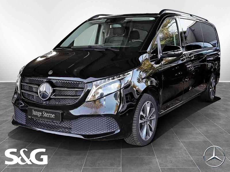 Schwarz Gebraucht 2024 Mercedes V300 Avantgarde Van / Kleinbus | 57.970 € (Superpreis) - Bild 1/4