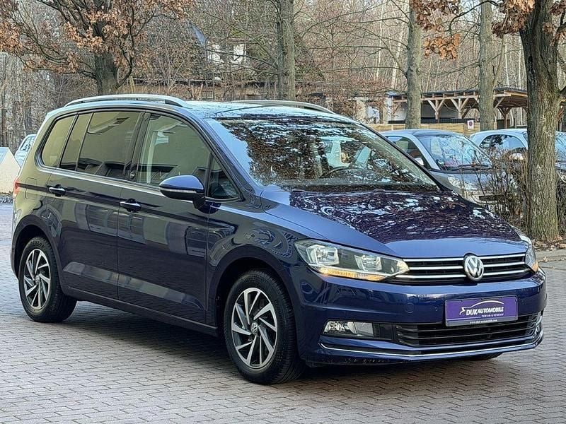 Gebraucht VW Touran Sound 116 PS (85 kW) 2017 Blau Van / Kleinbus