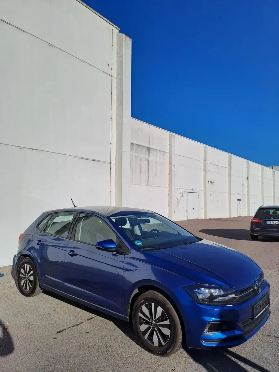 Gebraucht VW Polo 95 PS (69 kW) 2021 Blau Kleinwagen