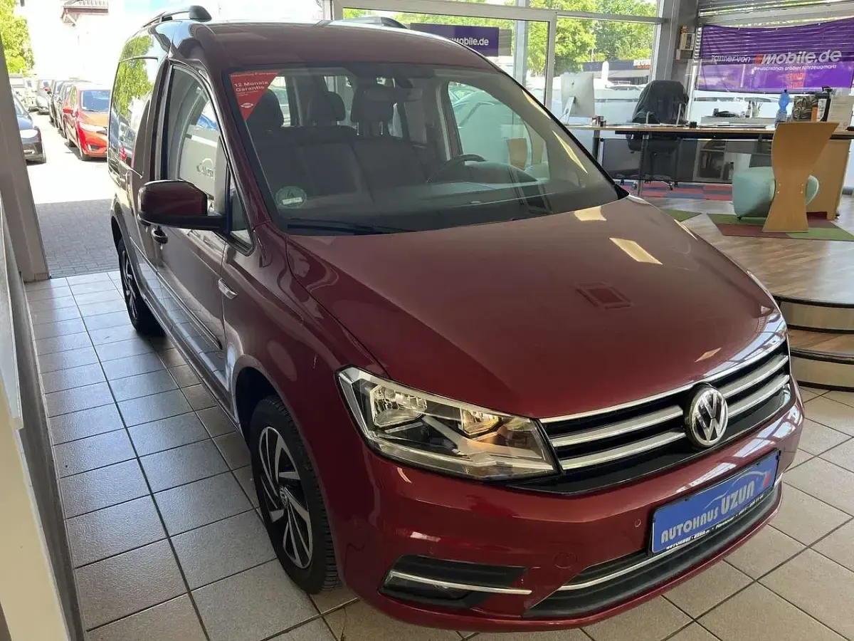 Gebraucht VW Caddy Join 102 PS (75 kW) 2018 Rot Van / Kleinbus