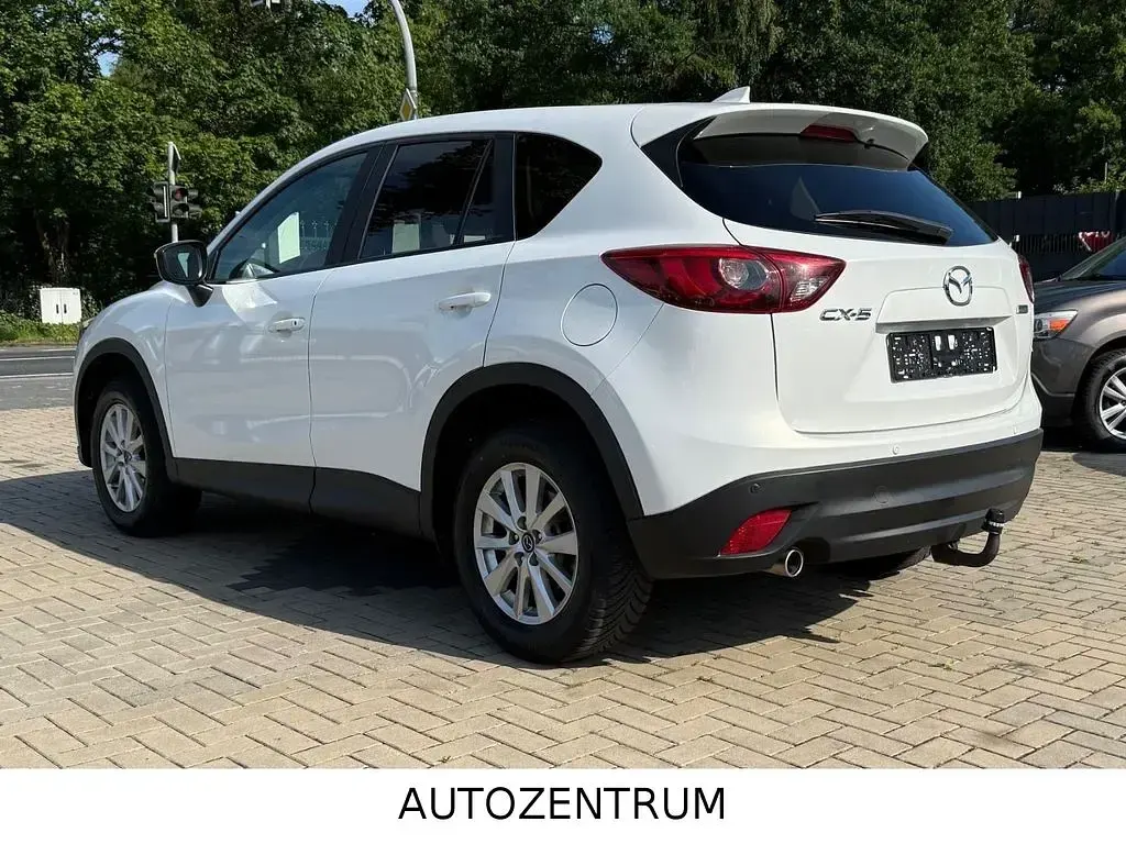 Gebraucht Mazda CX-5 Exclusive-Line 150 PS (110 kW) 2016 Weiß SUV