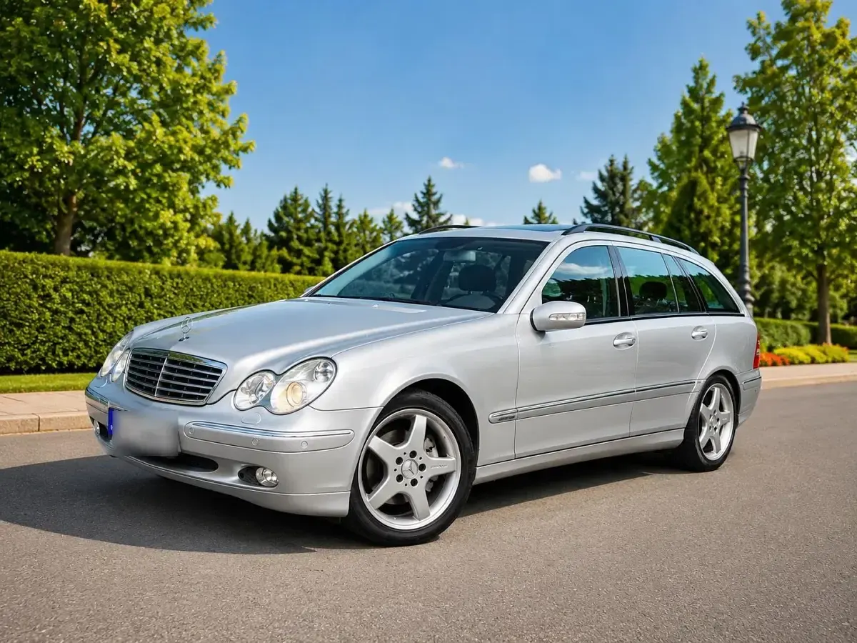 Gebraucht Mercedes C200 163 PS (119 kW) 2004 Silber Kombi