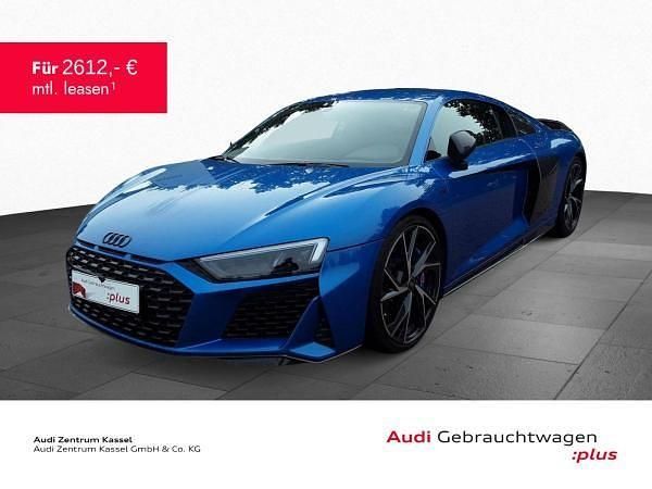 Blau (arablau kristalleffekt) Gebraucht 2021 Audi R8 Coupé Ambiente Coupé | 144.991 € - Bild 1/3