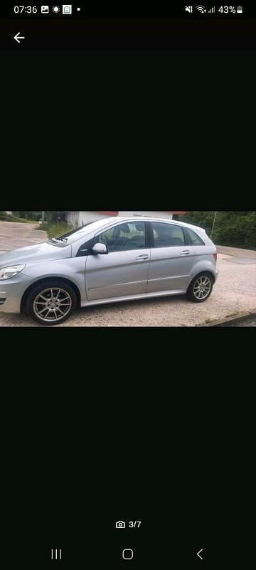 Gebraucht Mercedes B160 95 PS (69 kW) 2011 Grau Van / Kleinbus