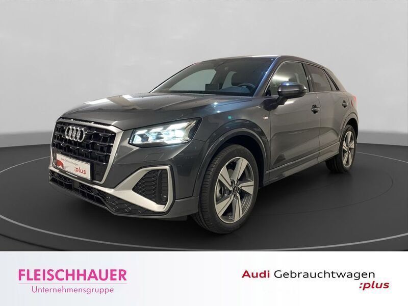 Daytonagrau perleffekt Gebraucht 2024 Audi Q2 S-Line SUV | 36.490 € (Teuer) - Bild 1/4