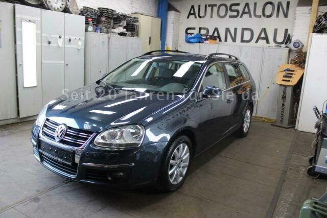 Gebraucht VW Golf V Comfortline 122 PS (89 kW) 2008 Blau metallic Kombi