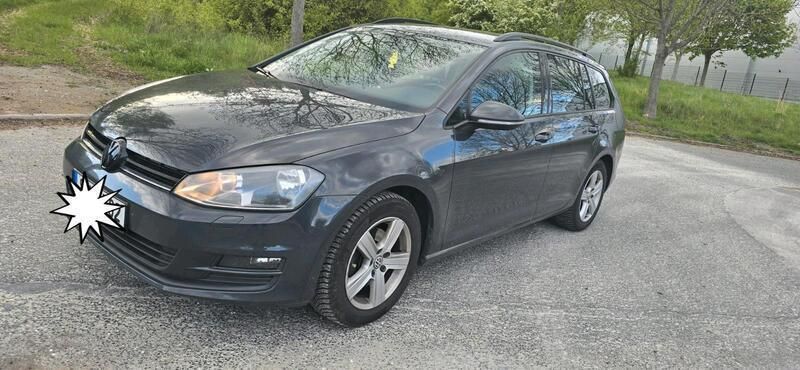 Grau Gebraucht 2014 VW Golf VII Kombi | 6.900 € - Bild 1/4