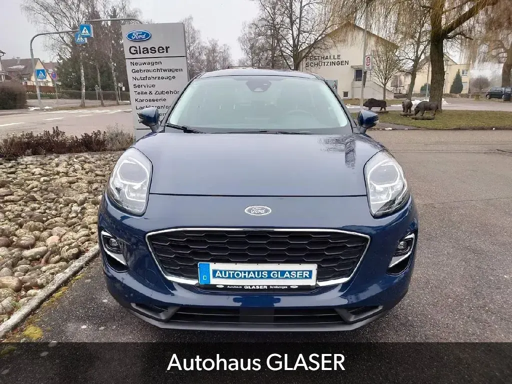 Gebraucht Ford Puma Cool & Connect 95 PS (69 kW) 2022 Blau SUV